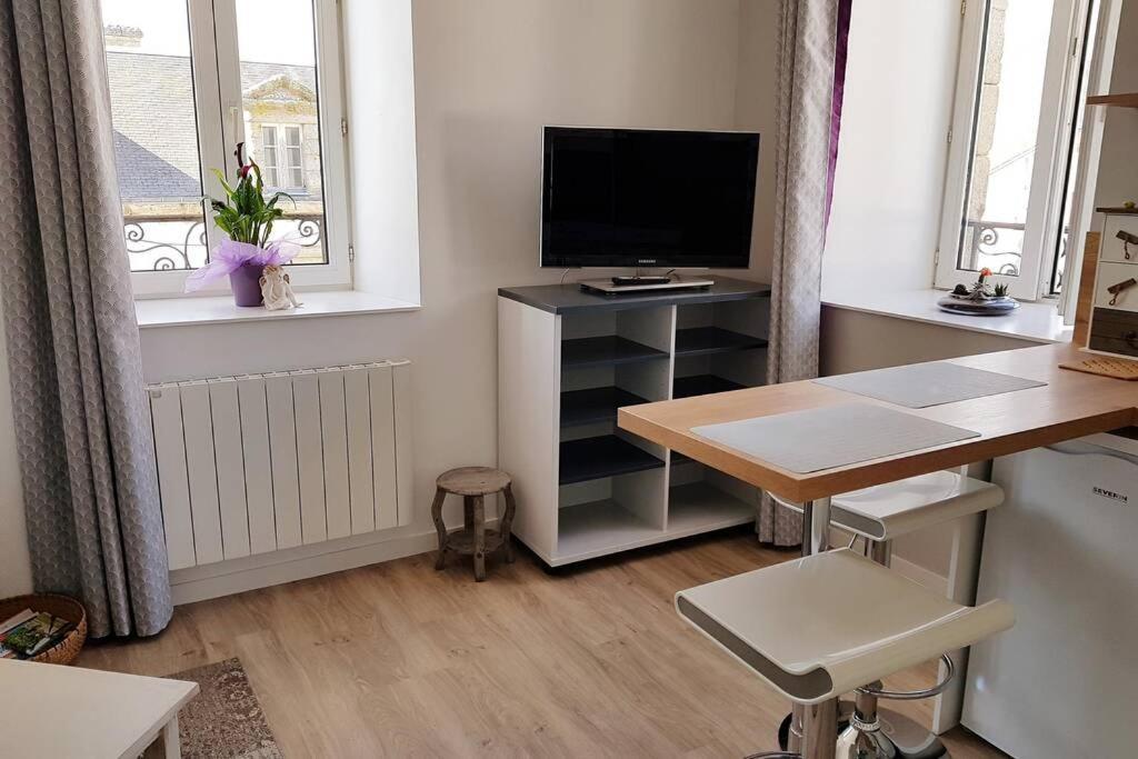 Studio Cosy Les Roses Tremieres 3 Etoiles Centre Plouharnel Proche Mer Buitenkant foto